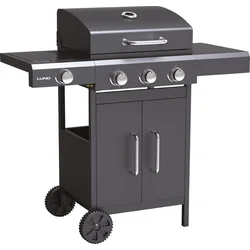 Grill a gas 3-palnikowy + bruciatore ausiliario