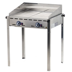 Grill a gas Green Fire Profi Line 2-palnikowy Hendi 149621