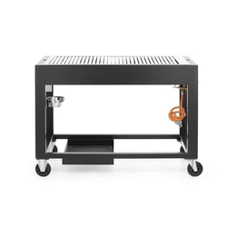 Grill à gaz Tampa noir, 10 kW, HENDI, noir, 10kW, 1260x580x(H)900mm