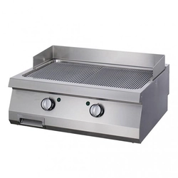 Grill électrique Maxima 700 Plaque rainurée 80 X 70 CM MAXIMA 09395054 09395054