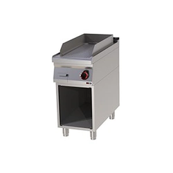 Grill elettrico, piastra rigata 31x65 | Volpe Rossa