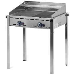 Grill gazowy Green Fire 2-palnikowy Hendi 149508