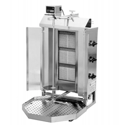 Grille-pain à gaz Gyros Kebab 3 Brûleurs 40kg Klg220