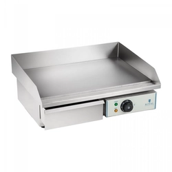 Grillplaat - 55 cm - glad - 3000 BIJ ROYAL CATERING 10010250 RCEG-55