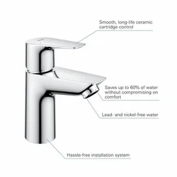 Grohe Start Edge yksikahvainen hana messinkiä