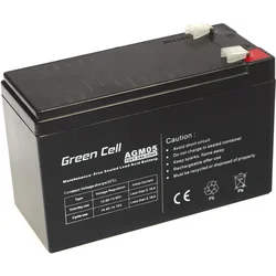 Gröncellsbatteri 12V/7.2Ah (AGM05)