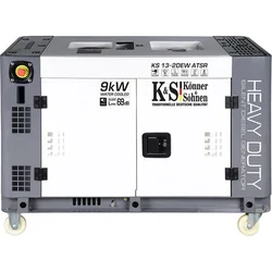 Groupe électrogène DIMAX KS 13-2DEW ATSR 9,0/8,5KW 1F