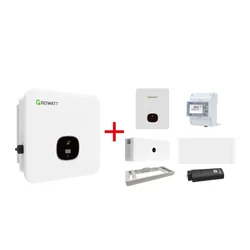 GROWATT Hybrid set: MOD-4000TL3-XH(BP) 3-faz + APX battery 5kWh+podstawa+kontroler APX ​​98034+Smart Meter 3-faz+WiFi-X+Backup box