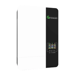 Growatt SPF 6kW +5kWh LiFePo4 +12x550W Kit alimentatore ibrido off-grid MONO con sistema di montaggio su lamiera