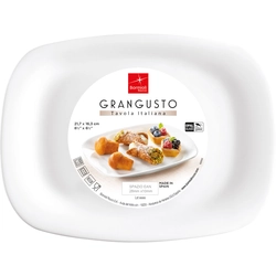 Grund tallrik, rektangulär, Grangusto,217x163 mm