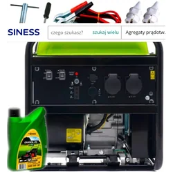 Gruppo elettrogeno Kraft & Dele KD687 4kW benzina, inverter, 1-fazowy per installazioni off-grid