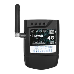 GSM controller 4G, Bluetooth, 2 relay, SIM card included MOTORLINE GSM-M250