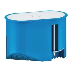 Gypsum flush-mounted wall box P 2x32
