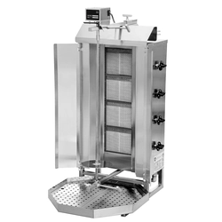 Gyros | gas kebab grill | 4 burners | load 60kg KLG 221