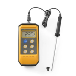 HACCP digital thermometer with a probe on the cable