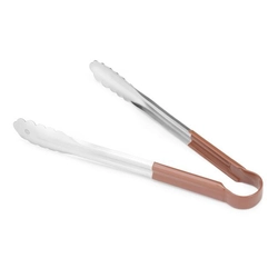 HACCP serving tongs 300 mm brown (L)300mm