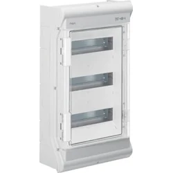 Hager Modular switchgear 3x12 surface-mounted IP65 Vector VE312SN