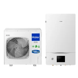 HAIER 8,06 kW super aqua split heat pump, white