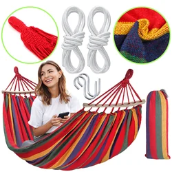 Hammock 2-osobowy with crossbar 40cm 400257A RED