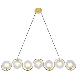 HANGENDE PLAFONDLAMP APP1441-7CP Goud