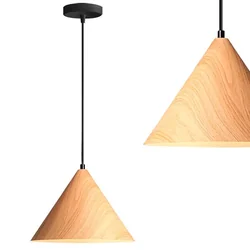 HANGENDE PLAFONDLAMP APP1442-1CP HOUT