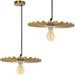 HANGENDE PLAFONDLAMP APP1454-1CP Oud Goud