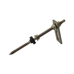 Hanger bolt M10x200 mm, with adapter plate