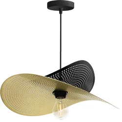 HANGING CEILING LAMP APP1471-1CP black/gold