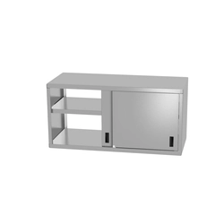Hanging pass-through cabinet 80x40x60, sliding door | Polgast
