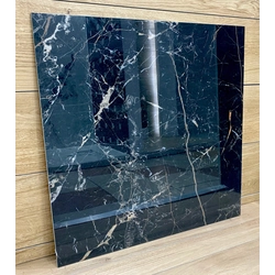 Hard polished stoneware BLACK MARBLE 60x60 GLOSS