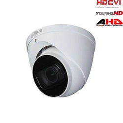 HD-CVI, TVI, AHD, CVBS kopule kamery 2MP s LXIR až do 60m. 1/2.7" 2.7-12mm objektiv, int. mic.