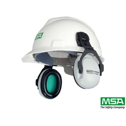 Hearing protector exc earmuffs attached to the helmet | MSA-OS-EXC-H