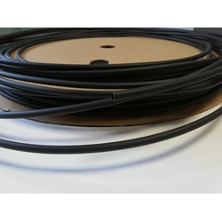 Heat shrink tube 4,8/2,4 - black on a spool /szt=100mb