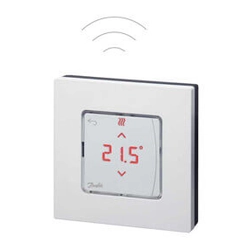 Heating control system Danfoss Icon, wireless thermostat, with screen, surface