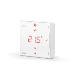 Heating control system Danfoss Icon2, wireless thermostat, with display, supernet