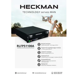 Heckman RLFP51100A (enerģijas uzglabāšanas statīvs 3U)