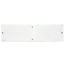 Heizungssteuerungssystem Danfoss Icon, Fußbodenheizungsregler 230V, 8/14 Zonen ohne Kühl- und Temperaturreduzierungsfunktionen und LED-Anzeige