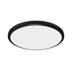 Hermeettinen LED-kattovalaisin PLANAR LED 24W BLACK NW