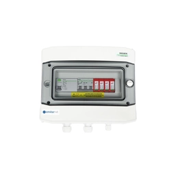 Hermetic switchboard EMITER with AC surge arrester type 2, B16A 3F, differences 40A/300mA