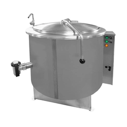 Hervidor de cocina redondo, gas, capacidad 200l, 31,5 kW, RKG-200 | Gastrometal