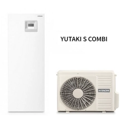 Hitachi Yutaki S Kombi-Wärmepumpe 4,3kW 1F + Speicher 220L