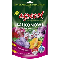 Hnojivo pre balkónové a záhradné rastliny Agrecol Balkonowe 250g