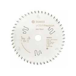 Hoja de sierra circular Bosch 165 x 20 mm | número de dientes: 56 db | ancho de corte: 1,8 mm
