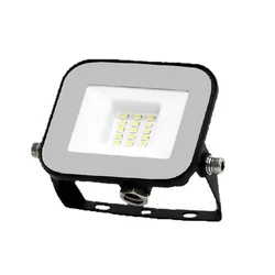 Holofotes LED pretos - Samsung - IP65 - 10W - 735 Lúmens - 4000K - 5 Anos - Nº do modelo: - VT-44010