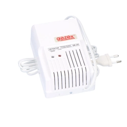 Homemade dual gas detector DK-25 CO+LPG alarm 50ppm+15% DGW, output to external siren, pp sensor, power supply 230V (for home use)