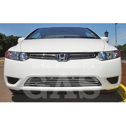 Honda Civic Coupé - Chrome Strips Grill Chrome Dummy Bumper Tuning