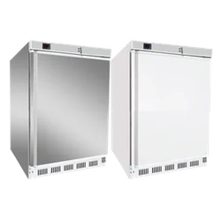 HR 200/S ﻿Dulap frigorific - 130 l oțel inoxidabil Redfox 00009955