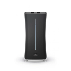 Humidificador de aire ultrasónico Stadler Form, EVA negro con Wi-Fi