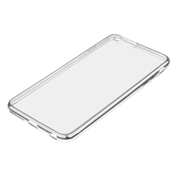Husă pentru iPhone 7/8 Plus argintie „E”