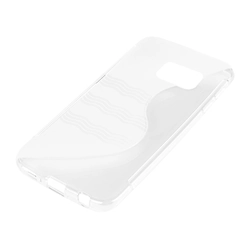 Husa Samsung Galaxy S6 Edge transparentă „S”